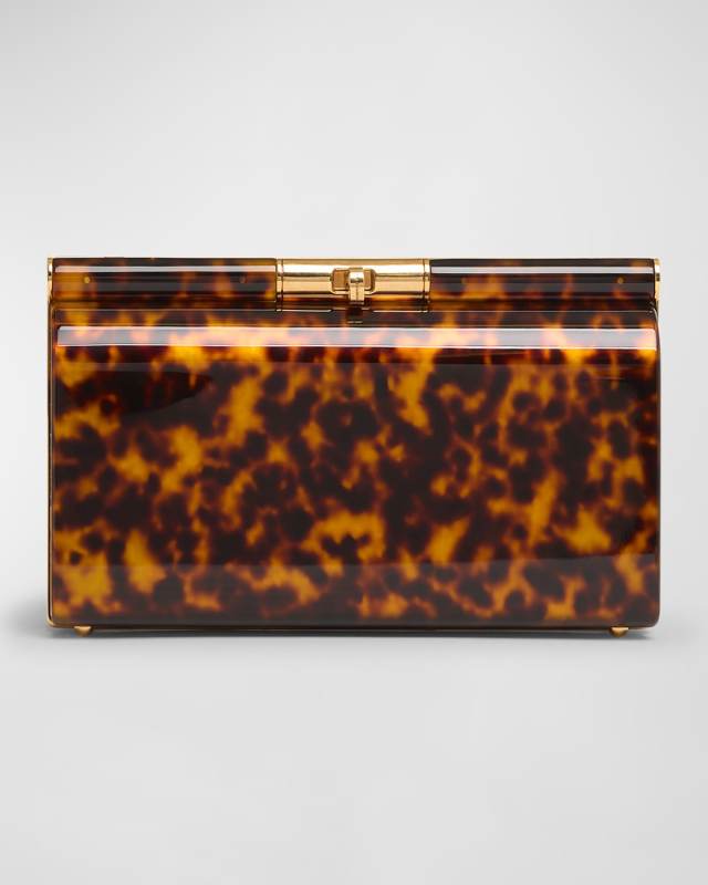 Marlene Plexiglass Clutch Bag